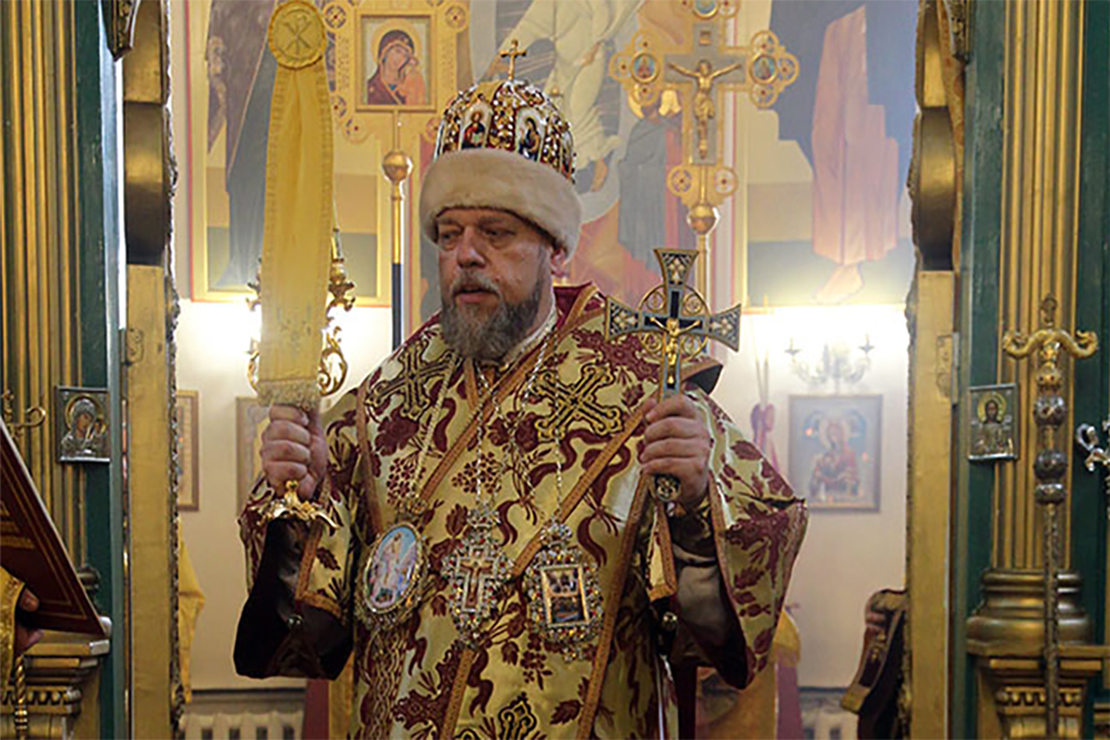 Поздравления Святейшему митрополиту Серафиму с Юбилеем от предстоятеля Болгарской ИПЦ.